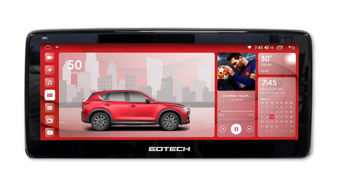 MÀN HÌNH Ô TÔ THÔNG MINH GOTECH GT MAZDA 360 LIMITED